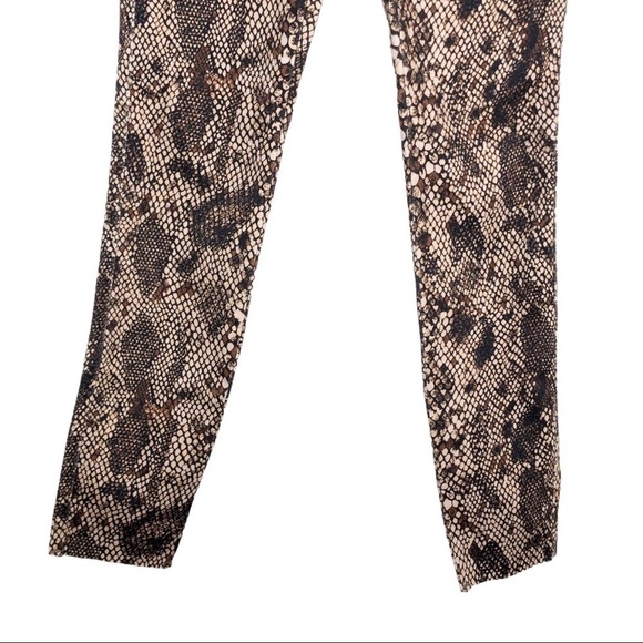 NEW Free People Two Faced Snake Print High Rise Skinny Jeans Sz 25 - Picture 5 of 10